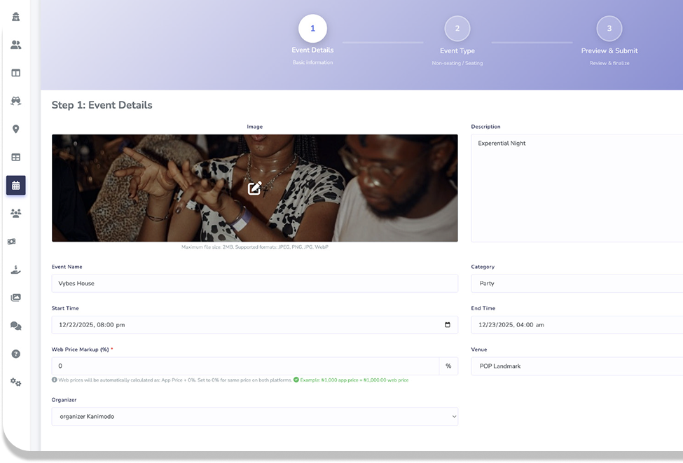 Create Your Event